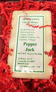 Simonton's Pepper Jack (1lb)